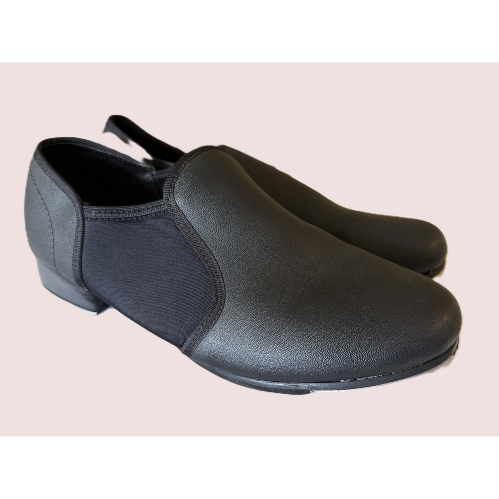 Theatricals Black Slip Split Sole On Tap Shoes Dance T9500 Adult SZ6 Womens